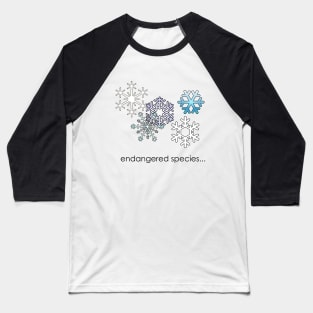 snowflake Baseball T-Shirt